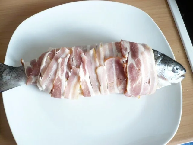 Rezept: Bacon - Forelle mit Zitrone Bild Nr. 5 Bacon - Forelle mit Zitrone - Rezept - Bild Nr. 5