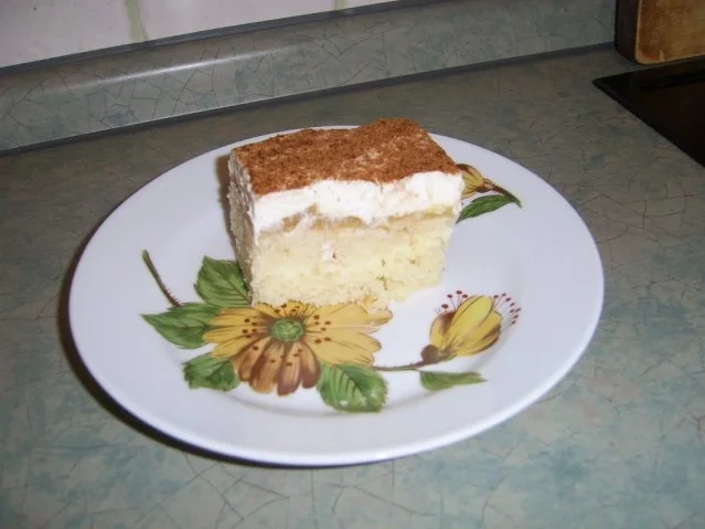 Apfelmuskuchen - Rezept