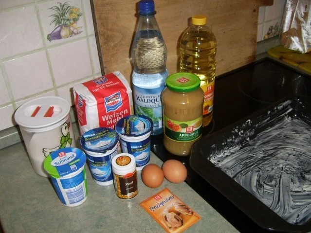 Apfelmuskuchen - Rezept - Bild Nr. 2