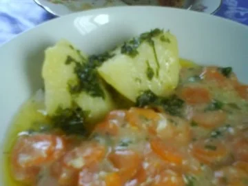 Kotelett's in knuspriger Nusspanade mit Kräuterkäsefüllung und Petersilienkartoffeln - Rezept - Bild Nr. 2