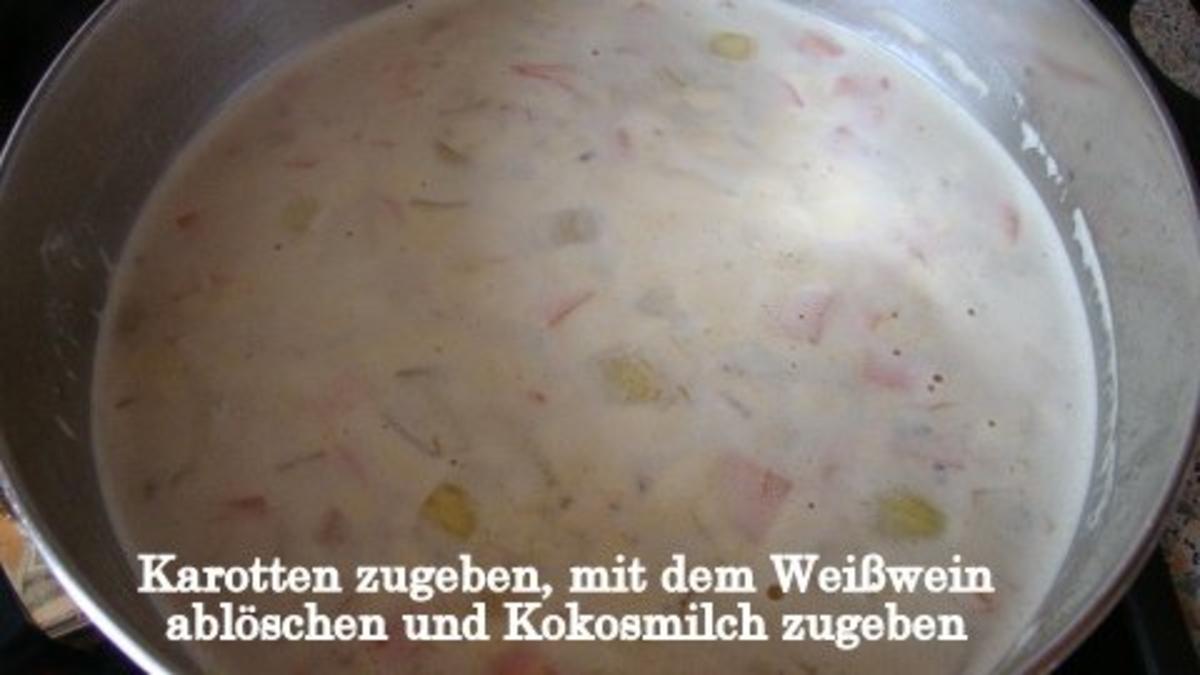 Karotten-Ingwer Suppe mit gebratenen Garnelen - Rezept - Bild Nr. 5