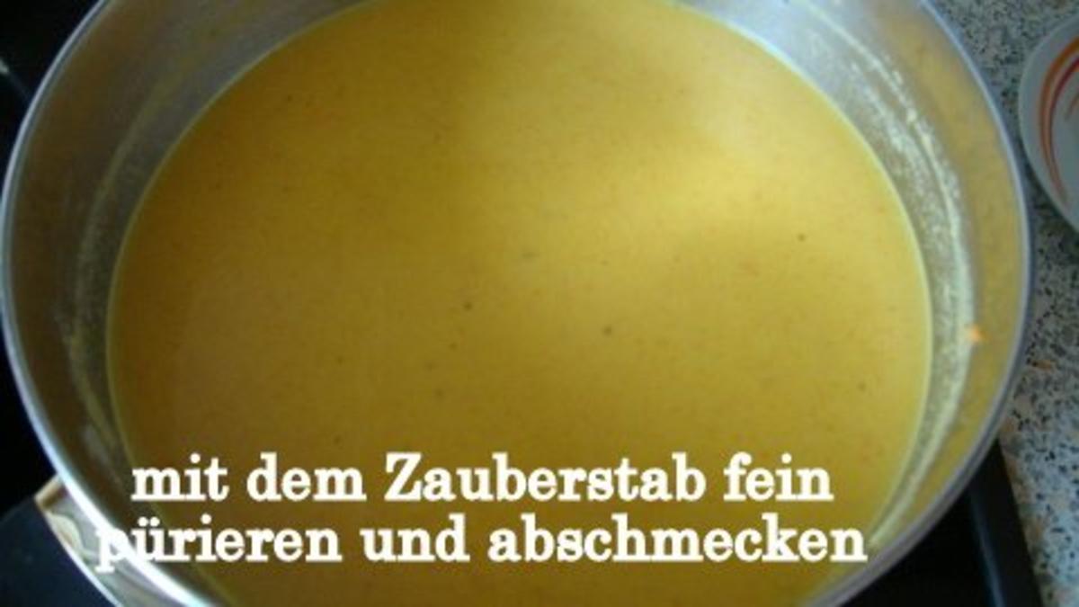 Karotten-Ingwer Suppe mit gebratenen Garnelen - Rezept - Bild Nr. 7