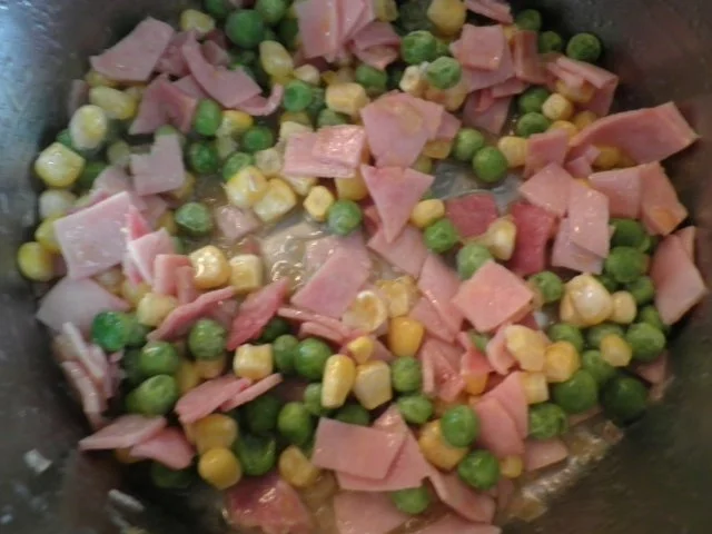 Schinken - Gemüse - Soße ... - Rezept - Bild Nr. 3