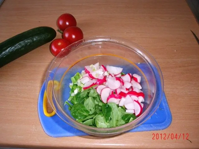 Rezept: Frühlingsalat mit Biss Bild Nr. 6 Frühlingsalat mit Biss - Rezept - Bild Nr. 6