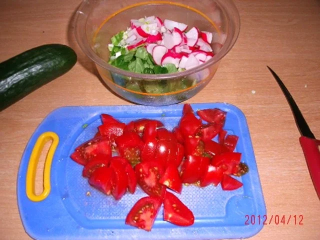 Rezept: Frühlingsalat mit Biss Bild Nr. 7 Frühlingsalat mit Biss - Rezept - Bild Nr. 7