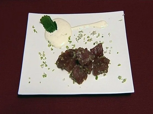 Marinierter Thunfisch mit Kaviar und Dipp (Paul Jahnke) - Rezept