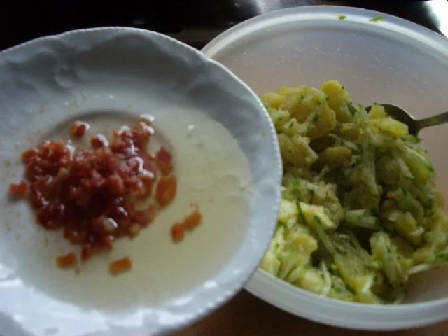 lauwarmer Kartoffelsalat mit gebratener Schinkenbockwurst - Rezept - Bild Nr. 10