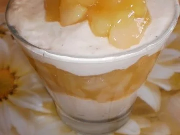 Helle Grütze an Quarkcreme - Rezept