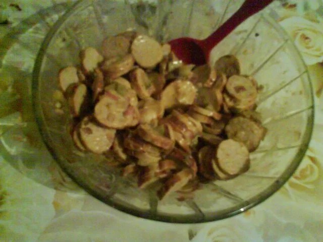 Bratwurstsalat - Rezept - Bild Nr. 6