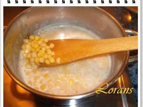 Erbseneintopf aus Eisbeinbrühe und Würstchen - Rezept - Bild Nr. 4