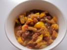 Beilagen: Weintrauben-Pfirsich-Chutney - Rezept