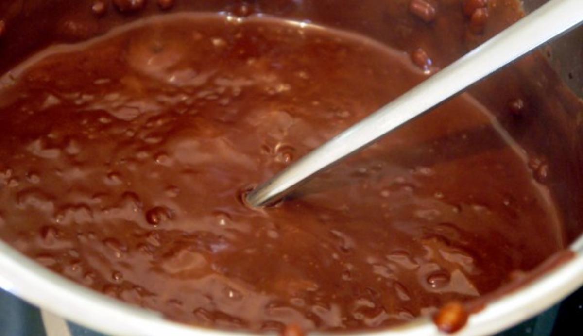 Schokoladenmilchreis mit Tonkabohne und Erdbeeren - Rezept - Bild Nr. 8