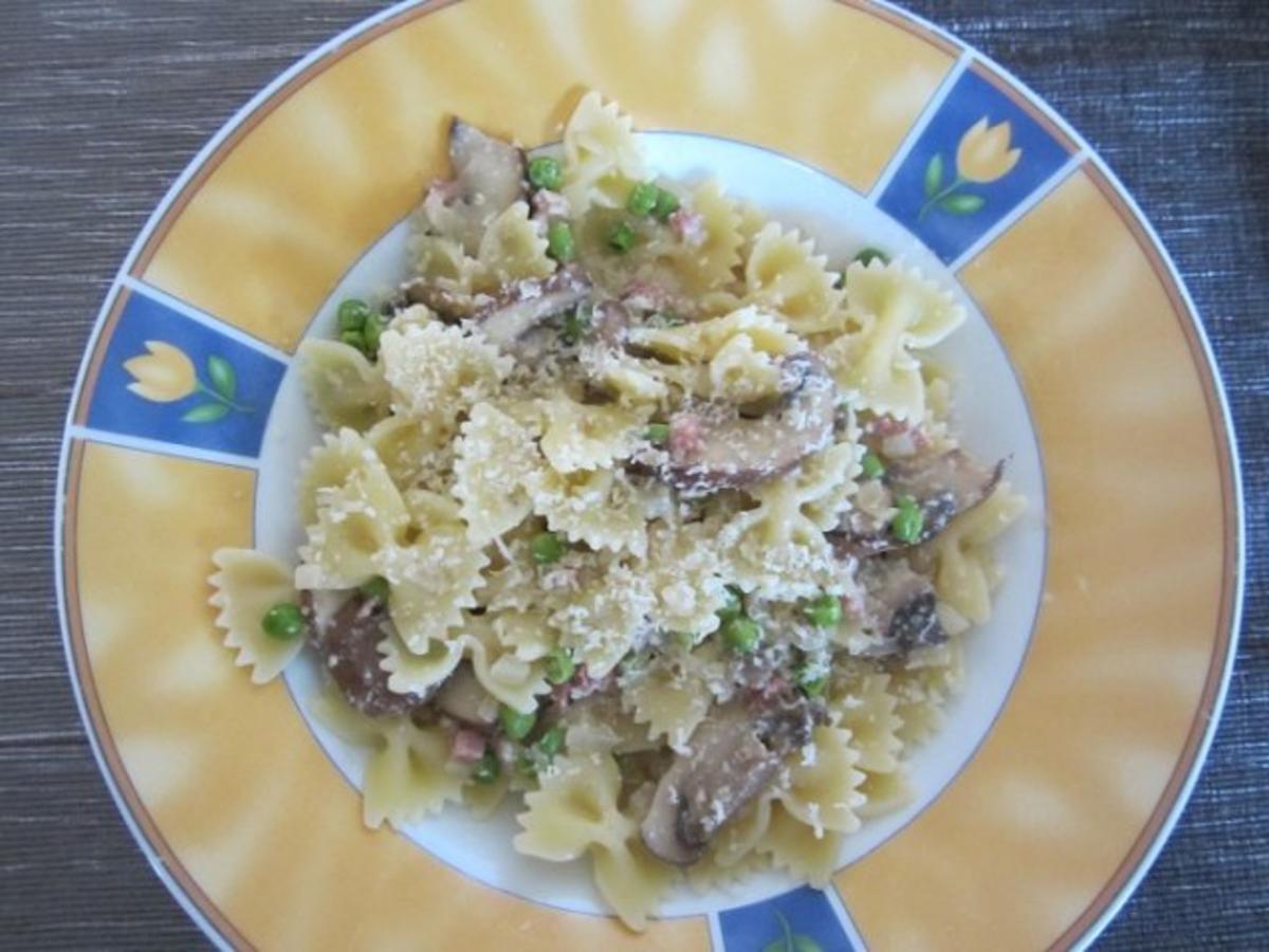 "Er-Pr-Ch"-Farfalle - Rezept