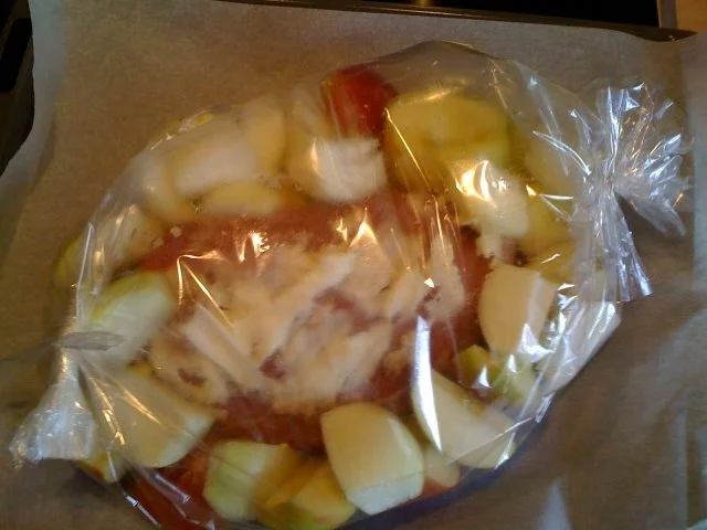 Rezept: Leo´s Apfelbraten Bild Nr. 3 Leo´s Apfelbraten - Rezept - Bild Nr. 3