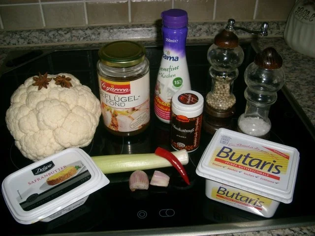 Blumenkohlcremsüppchen mit Biss>> - Rezept - Bild Nr. 2