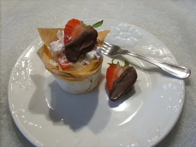 Erdbeer - Himbeer - Körbchen - Rezept