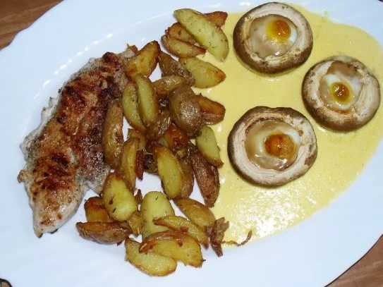 Gefüllte Champignons - Rezept