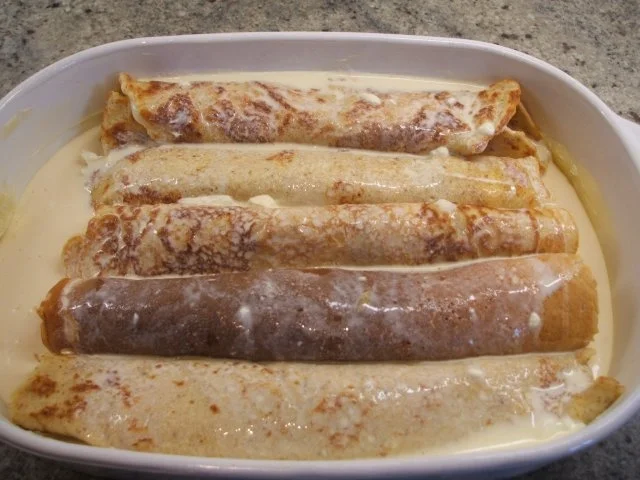 Dessert: Gefüllte Nuss-Pfannkuchen - Rezept - Bild Nr. 8