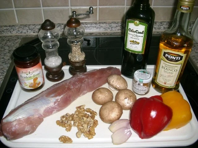 Gefülltes Filet mit Paprikagemüse>> - Rezept - Bild Nr. 2