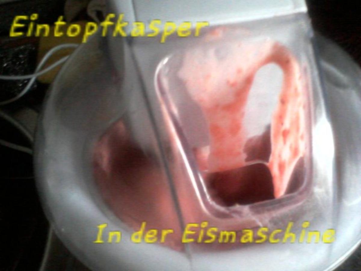 Erdbeereiscreme a`la Jörg für die Eismaschine - Rezept - Bild Nr. 6