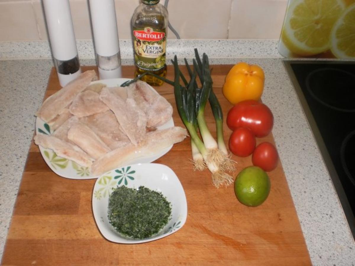 Kabeljau mit Pfannengemüse - Rezept - Bild Nr. 2