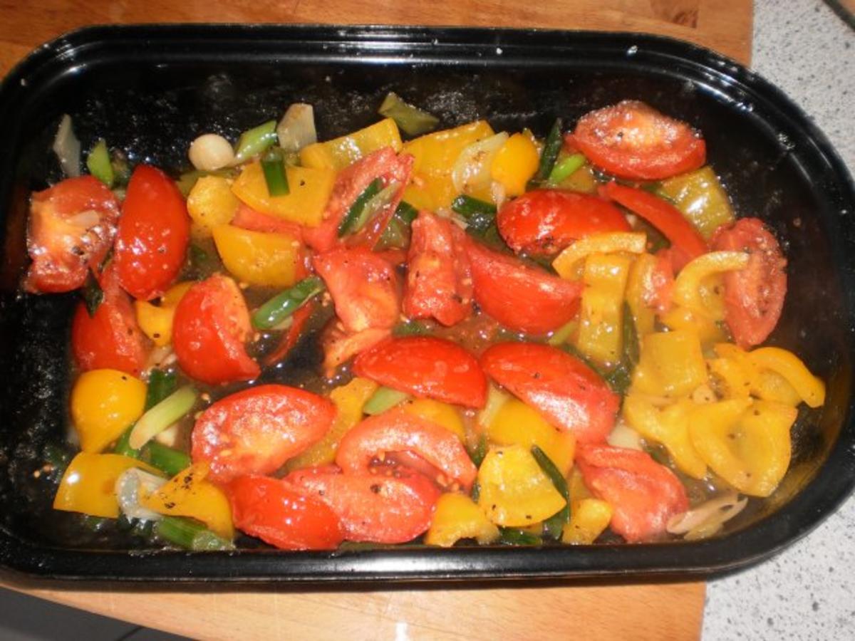 Kabeljau mit Pfannengemüse - Rezept - Bild Nr. 8