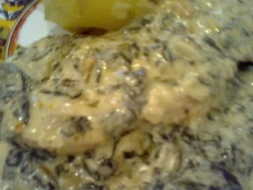 Lachs-Spinat Gratin - Rezept