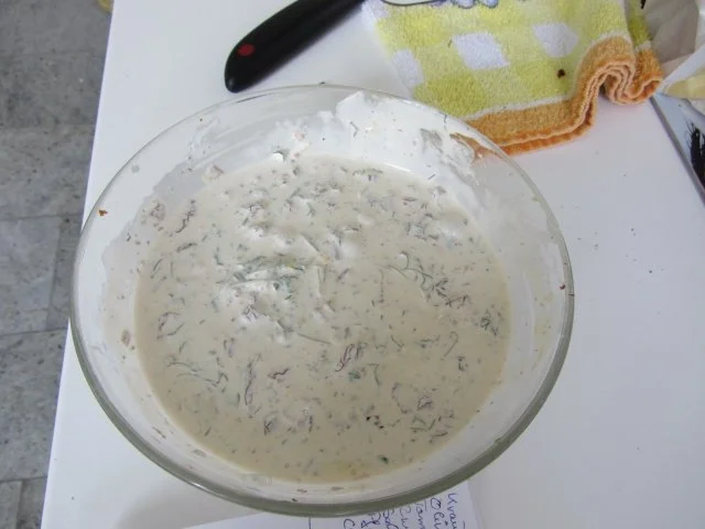 Rezept: Schmand mit Tomaten.. Dip Bild Nr. 9 Schmand mit Tomaten.. Dip - Rezept - Bild Nr. 9