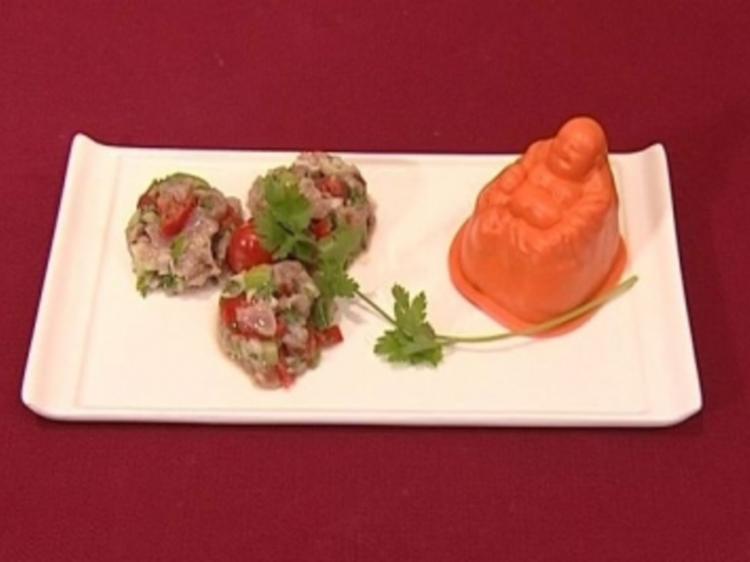 Thunfischtatar mit Couscous (Vanessa Jung) - Rezept - kochbar.de