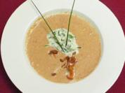 Pilzrahmsuppe mit Sahnehaube - Rezept