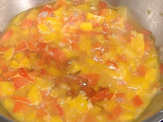 Tintenfisch mit Paprika-Käse-Füllung - Rezept - Bild Nr. 5