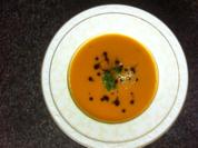 exklusive pikante Karottensuppe - Rezept