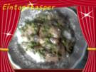 Champignon - Erbsen - Pfanne a´la Jörg mit Hähnchenbrustfilet und Reis - Rezept