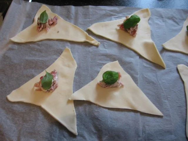 Blätterteighörnchen, italienische Art - Rezept - Bild Nr. 2