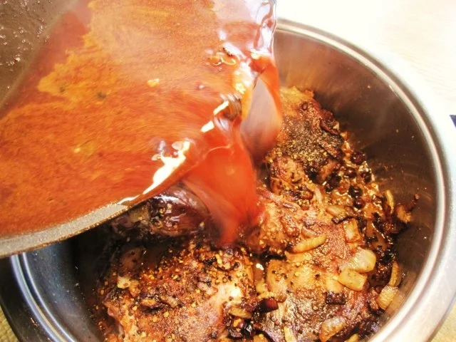 Hasenschultern mit feiner Rahmsoße - Rezept - Bild Nr. 6