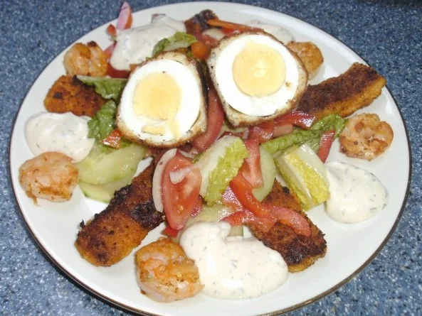 Salat " Neptun " - Rezept