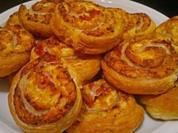 Blätterteigschnecken - Rezept