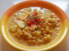 Scharfer Kichererbseneintopf mit Ananas und Bananen - Rezept