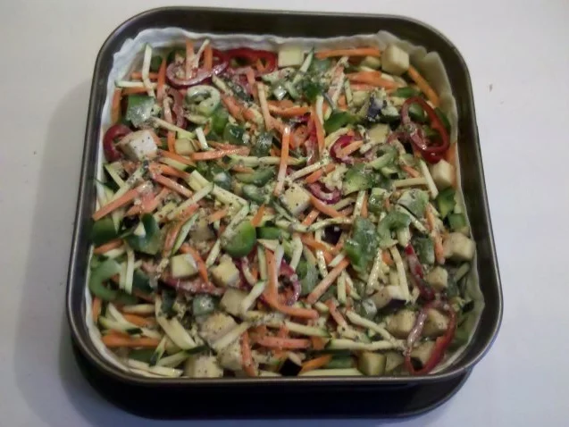 Rezept: Quiche: Orientalische Gemüsequiche Bild Nr. 8 Quiche: Orientalische Gemüsequiche - Rezept - Bild Nr. 8