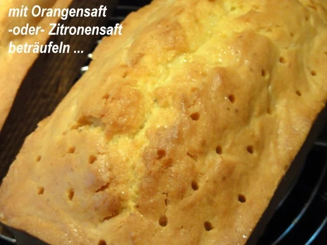 Rezept: KuchenZwerg: ZITRONEN u. ORANGENSANDKUCHEN Bild Nr. 7 KuchenZwerg: ZITRONEN u. ORANGENSANDKUCHEN - Rezept - Bild Nr. 7