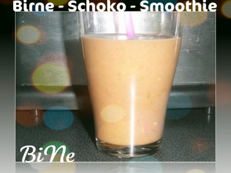 BiNe` S BIRNE - SCHOKO - SMOOTHIE - Rezept - kochbar.de
