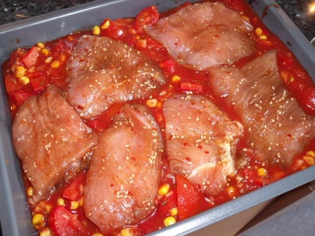 Putenschnitzel aus dem Ofen - Rezept