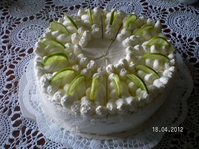 Rezept: Zitronentorte Zitronentorte - Rezept