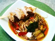 Süßsaure Hühnersuppe - Rezept