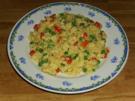schnelle Gemüse-Eier Fleckerl - Rezept
