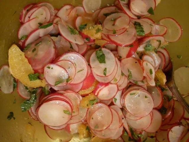 Radieschen-Orangensalat - Rezept