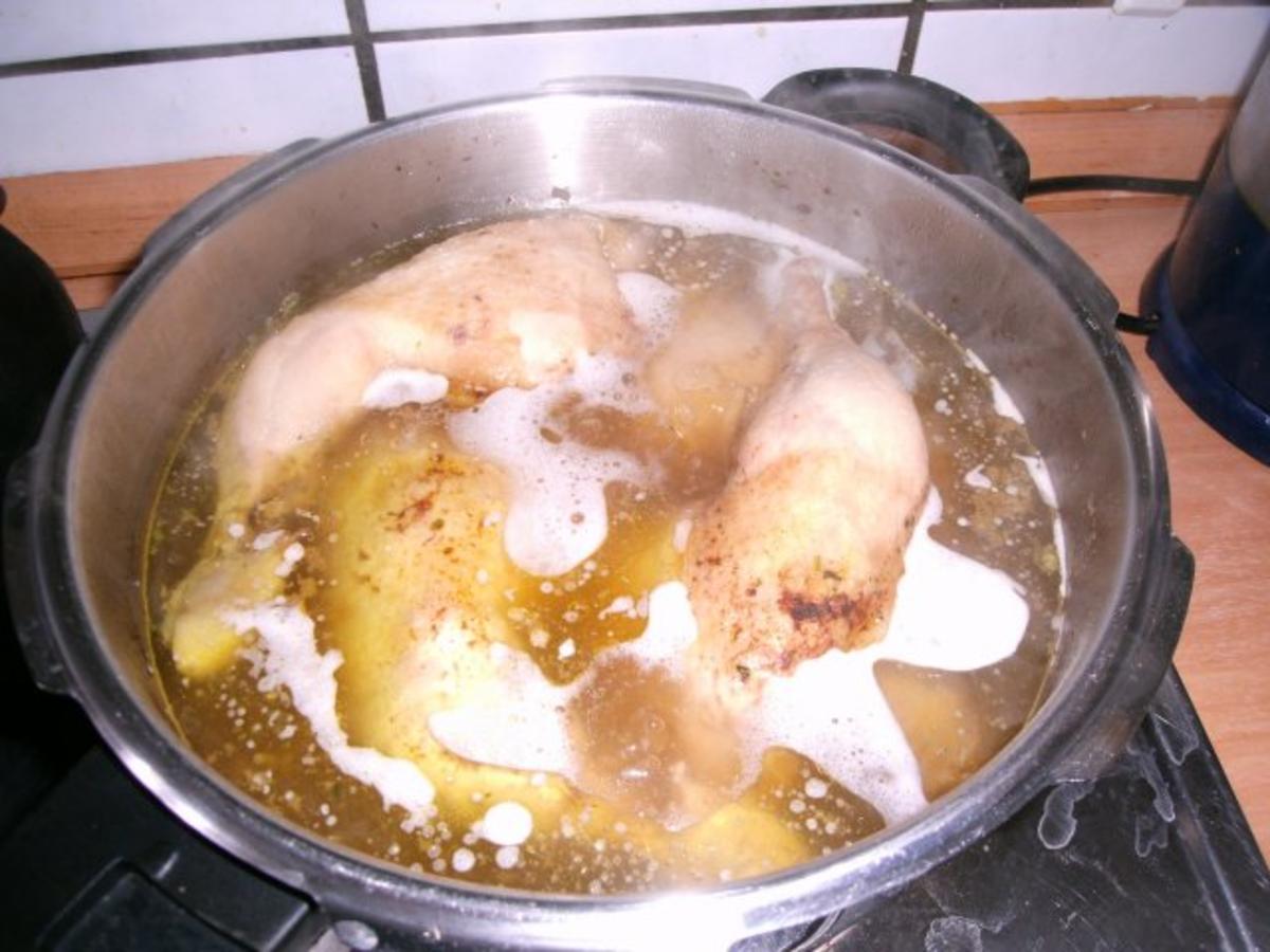 saftige -knusprige Hähnchenschenkel aus dem Backofen - Rezept - Bild Nr. 2