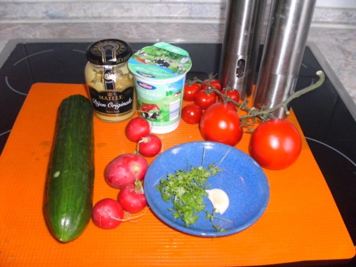 Radi-Tomaten-Gurken-Salat - Rezept - Bild Nr. 2