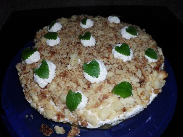 Rhabarber-Sahne-Torte - Rezept