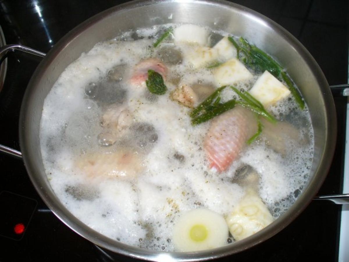 Klare Suppe mit Reis - Rezept - Bild Nr. 4